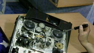 Магнитофон НОТА-203 работа кинематики work kinematics deck-top