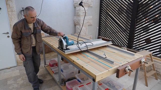 Направляющая шина для циркулярной пилы  Как ровно пилить дисковой пилой