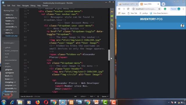 44 || Login code part 3||Multiuser Login|| Point of sale system in PHP || PHP  8 || #code