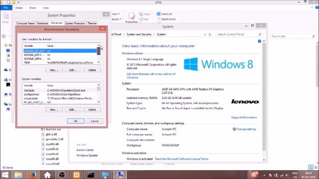 Install Laravel Framework in Windows 8.1 (Laravel 5.5 with XAMPP)
