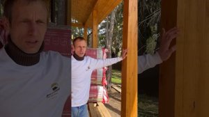 Преимущества клееного бруса при строительстве веранды