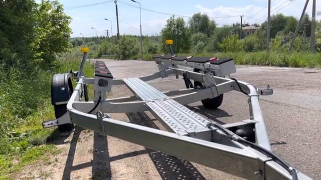 Как поднять ролики на роликовой системе Практик Про? Домкрат для лодочного прицепа. ЦЛП АРИВА смотреть онлайн