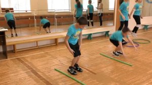 МБОУ СШ 15 Всероссийская эстафета здоровья учащиеся 4 класса