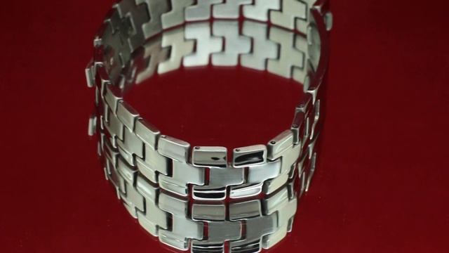 Мужской браслет под гравировку из нержавеющей стали "X Drive" смотреть онлайн