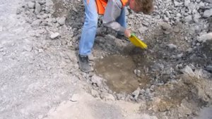 Виброрезонансная деструктуризация цементобетона