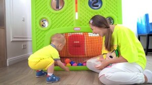 Сеня и Очень Много Разноцветных Шариков