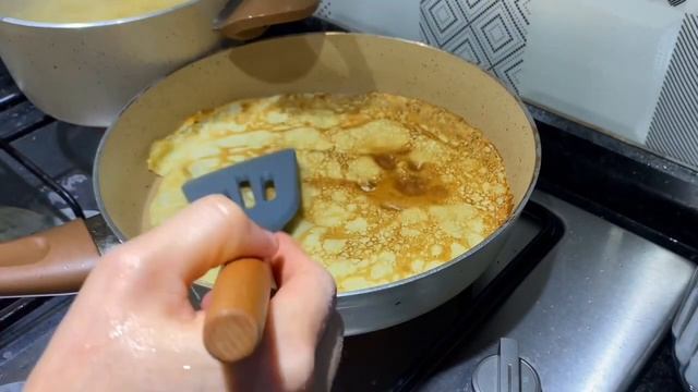 Тонкие БЛИНЫ на молоке! Самый лёгкий рецепт блинов❗️