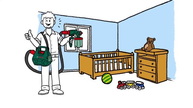 (RO) Bosch Farbsprühsysteme: PFS 3000-2 Aufbau und Reinigung смотреть онлайн