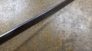 Клинок катаны из сварной стали никкеру-каваганэ