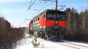 ТЭП70-0479 с туристическим поездом "Императорский маршрут" Екатеринбург-Пасс. — Алапаевск