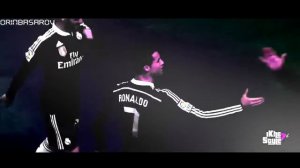 Празднование гола от Криштиану и Марсело