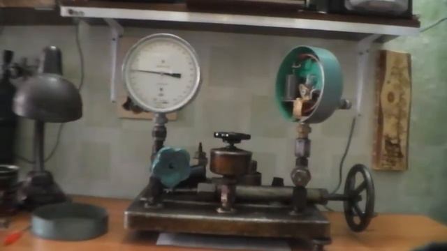 Прогонка маномтра МЭД с прибором КСД 1 смотреть онлайн