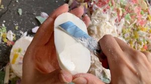 Asmr cutting leftovers soap | Ломаю мыльные пластинки | Breaking soap plates |
