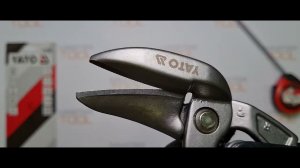 Ножницы по металлу ПРОФИ правые 235 мм CrMо YATO YT-1916