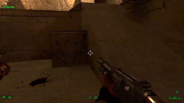 Serious Sam: The First Encounter / Сложность: Крутой / Песчаный каньон #2