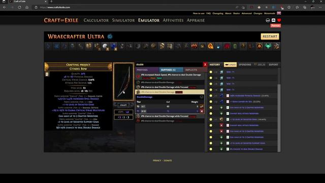 Easy way to craft Blade Vortex bow for all types of damage [3.18 POE] 10-15 exalts craft VERY CHEAP смотреть онлайн