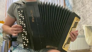 Подмосковные вечера на баяне