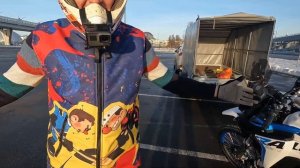 Купил VOGE 300 rally 2024 ПЕРВЫЕ впечатления и ТЕСТ об поребрик по Питерски