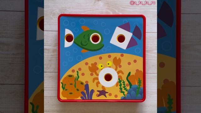 Настольная игра - мозайка «Умные фигурки» игроленд смотреть онлайн