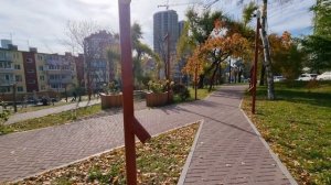Новый сквер на первой речке во Владивостоке. Обзор, прогулка, #блогвладивосток.