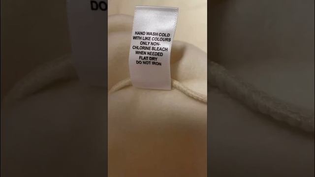 How to wash fear of god essentials hoodies & avoid letters falling off