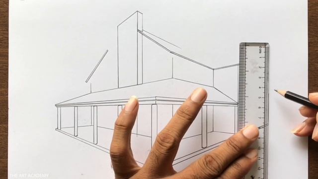 How to Draw a House in 2 Point Perspective смотреть онлайн