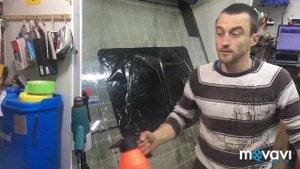 Тонируем заднее стекло в одного на Mazda 3