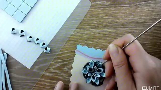 КУЛОН из полимерной глины. ИМИТАЦИЯ КАНЗАШИ. Мастер-класс. смотреть онлайн