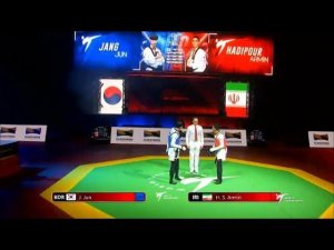 Moscow 2019 World taekwondo GP Final. SF W+67 GAO-ZHENG