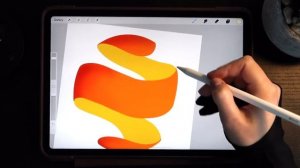 Рисуем апельсинку в Procreate | Цифровая иллюстрация | Обучение рисованию