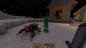 Выживание в Minecraft 1.2.5. 3 день - шахты