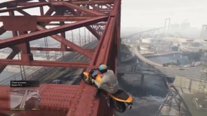 GTA 5 Crazy Parkour Ragdolls Falls Michael Police Funny Moments Epsoide #5