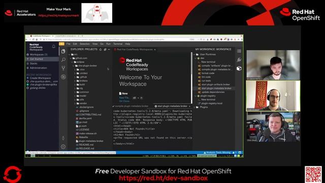 Developer Exp Office Hours: A deep dive into CodeReady Workspaces w/ Angel Misevski & David Harris