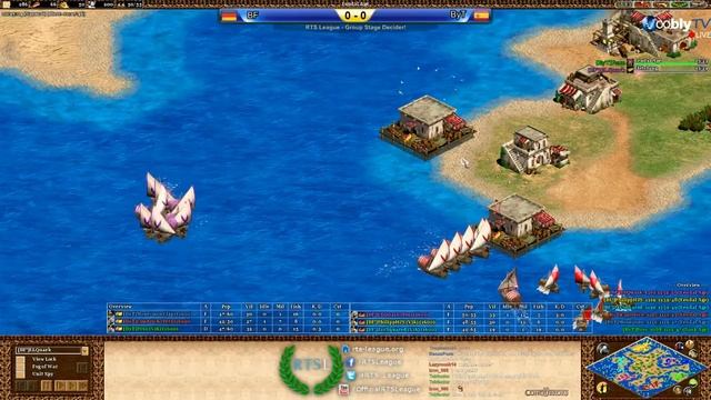 BF' vs. ByT, Game 1 - Age of Empires II: The Conquerors Clan League, Season 39 - Division 4, Round смотреть онлайн