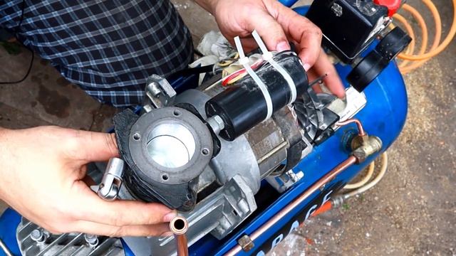 Ремонт и профилактика воздушного компрессора GARAGE PK 40 F210 40 литров смотреть онлайн