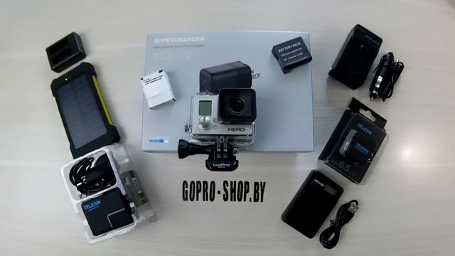 Как заряжать экшн камеру и типы зарядных устройств by gopro-shop.by