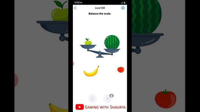 Easy Game Level 300 Balance the scale walkthrough