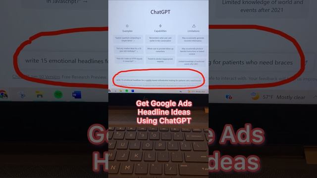 Google Ads Headline Ideas Using ChatGPT (5 Seconds Only!)