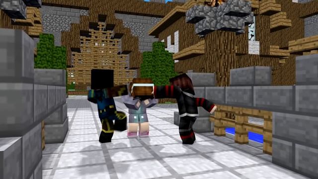 Minecraft Song Psycho Girl 6 - 1 Hour Version Psycho Girl Minecraft Animations Music Video Series смотреть онлайн