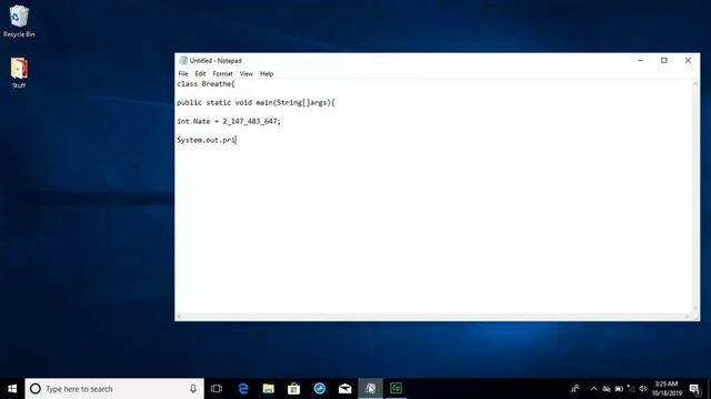 Compiling Programs in Java Using the Integer Data Type смотреть онлайн