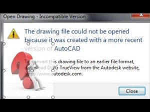 Как работать c различными версиями: AutoCAD #7