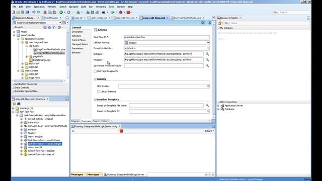 How to execute Java code before and after Task flow смотреть онлайн
