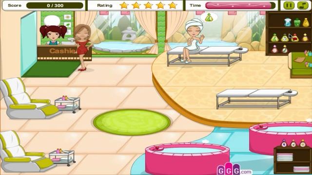 Игра для девочек "Спа салон" смотреть онлайн