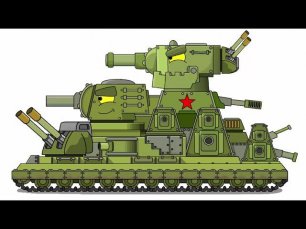 Как Нарисовать Танк Советский Гибрид - Мультики про танки