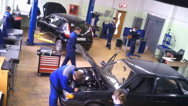 Демонстрационный экзамен по компетенции Ремонт и обслуживание легковых автомобилей смотреть онлайн