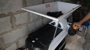 Дробилка с гребнеотделителем Grifo в работе