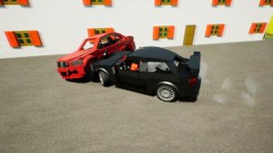 Lego BMW M4 - Test, Crash & Explode | Brick Rigs