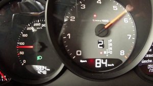 Porsche 911 991.2 Facelift - Testing Launch Control 0 - 100, Vmax run, acceleration