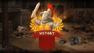 Босс Медный Громила Story of a Gladiator прохождение #3