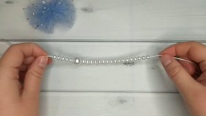 Модно Стильно Современно ? Резиночки из фатина и бусин своими руками ? Tulle bows DIY